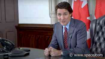 Canadian leader Justin Trudeau 'geeking out' over Artemis 2 moon announcement