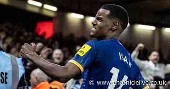 Alexander Isak picks up best player crown as Newcastle United fans reward match-winning heroics