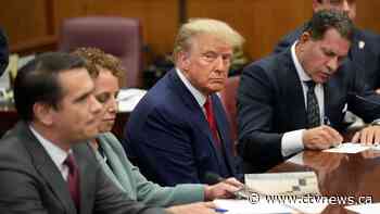 Live updates as Donald Trump enters not guilty plea to 34 counts of falsifying business records