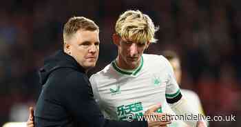 Newcastle United news as Anthony Gordon's 'brilliant mentality' praised