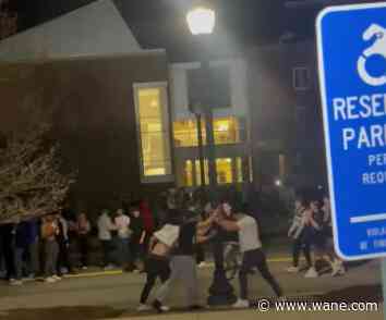 UConn fans tear down lampposts, set fires after Huskies championship win, videos show