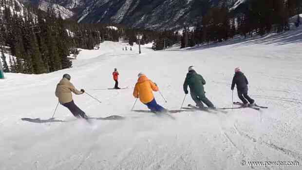 WATCH: Deb Armstrong Skis With Group Of Legends