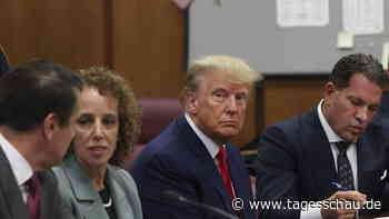 Ex-US-Präsident Trump plädiert laut Medien auf "nicht schuldig"