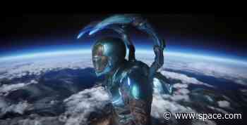 Watch DC's 'Blue Beetle' blast into space in epic 1st trailer (video)