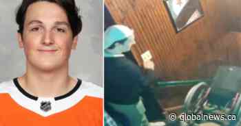 Carson Briere booted from NCAA hockey team after charges laid in wheelchair incident