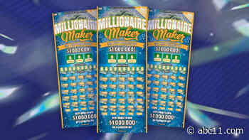 Durham man does quadruple take after $1 million scratch-off win