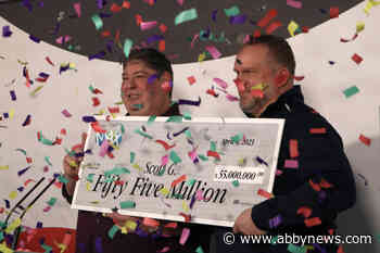 B.C.’s newest millionaire hits a Vancouver Island record $55M on Lotto Max