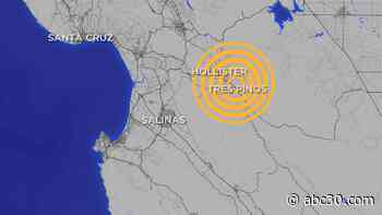 Magnitude 4.5 earthquake hits Central California coast