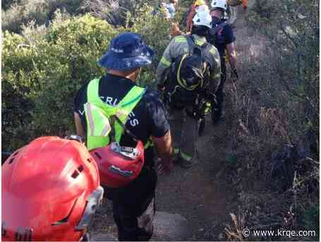 Las Cruces Fire Department rescues hiker from 'rough terrain'