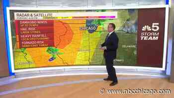 More Severe Weather in Store for Chicago Area After Hail, Damaging Winds Hit Many