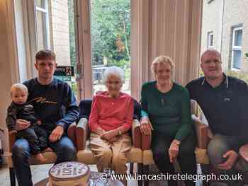 Five generations of Darwen family gather for 101st birthday