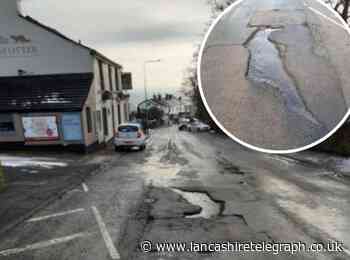 Great Harwood residents to campaign over 'dangerous' Cliffe Lane leak
