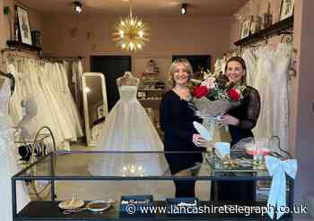 Ribble Valley women purchase Whalley bridal boutique Lulu Browns