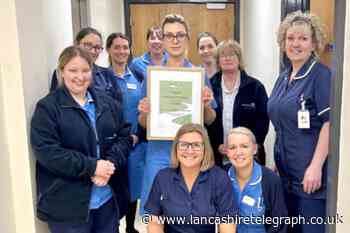 Pendle nursing team wins Pride of Barnoldswick award