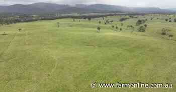 Cattle country for up to 2000 backgrounders