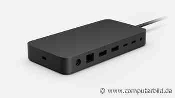 Gegen volle Buchsen: Microsoft bringt neues USB-Dock für 366 Euro
