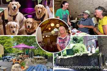 Rivington: Village Green Tea Room on dog friendly policy