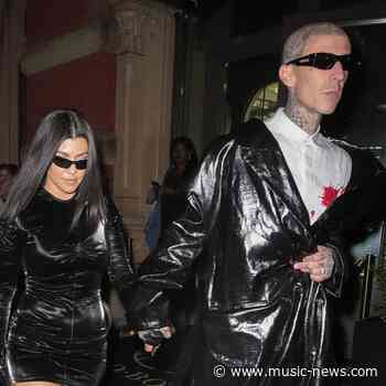Kourtney Kardashian and Travis Barker celebrate first anniversary of Las Vegas wedding