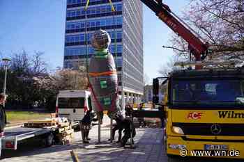 Paul Wulf-Skulptur wieder da