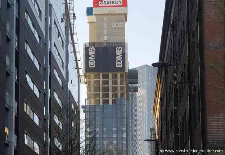 Manchester job ‘explosion’ caused by blocked concrete pump