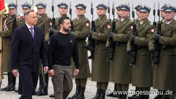 Selenskyjs Staatsbesuch in Polen: "Keine Grenzen zwischen uns"