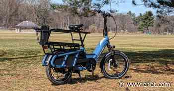 Aventon Abound Cargo E-Bike Review: Two-Wheeled Family Hauler     - CNET