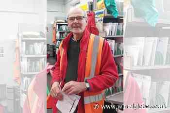 Wirral says goodbye to ‘much loved’ postman retiring after 49 years
