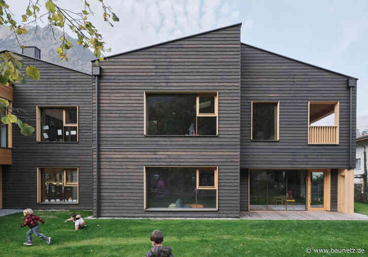 Vereint und erweitert in Algund
 - Kindergartenanbau von feld72 Architekten