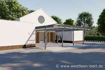 Friedhofskapelle Hövelhof erhält neues Glasdach