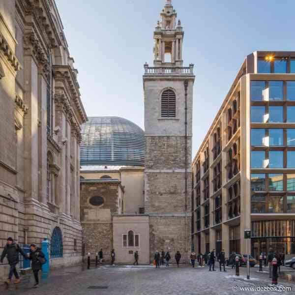 "Wren's rebuilding on the medieval street pattern is the essence of London" say architects