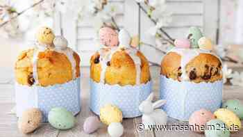 Originelles, schnelles Gebäck: Österliche Mini-Panettone mit Schokoeiern