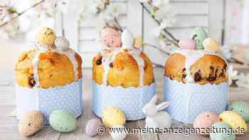 Originelles, schnelles Gebäck: Österliche Mini-Panettone mit Schokoeiern