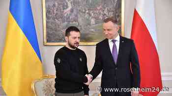 Besuch in Warschau: Selenskyj dankt Polen für Unterstützung