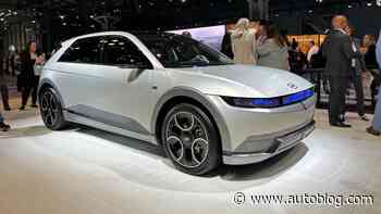 Hyundai shows surprise Disney-themed Ioniq 5 in New York