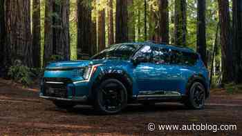 Kia EV9 targets 300 miles of range, U.S. production at NY Auto Show