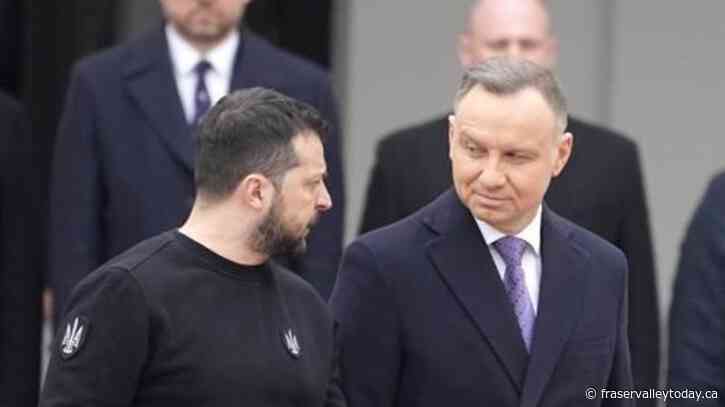 Zelenskyy visits Poland to thank ally and meet Ukrainians