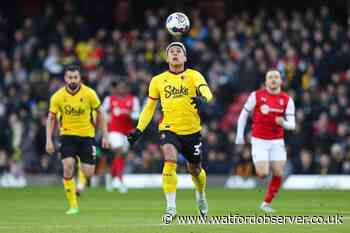 Watford look set to lose Brazilian forward for three games