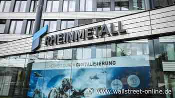 Höhenflug beendet?: Absturz nach dem Allzeithoch: Rheinmetall rauscht sieben Prozent in den Keller