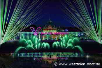 Laser, Licht und Pyrotechnik erzählen die Geschichte von Bad Oeynhausen