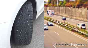 This driver was stopped by police in Ontario for using these tires. Here's why
