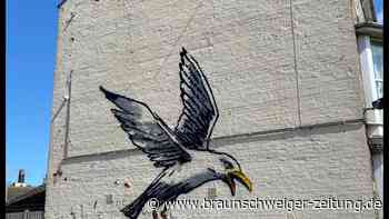 Mauerstück mit Banksy-Möwe in England abgebaut