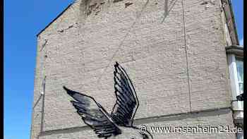 Mauerstück mit Banksy-Möwe in England abgebaut