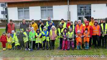 Aktion in Oberschwandorf: Mit der ganzen Familie zum Müllsammeln
