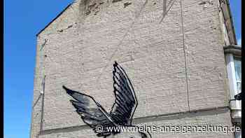 Mauerstück mit Banksy-Möwe in England abgebaut
