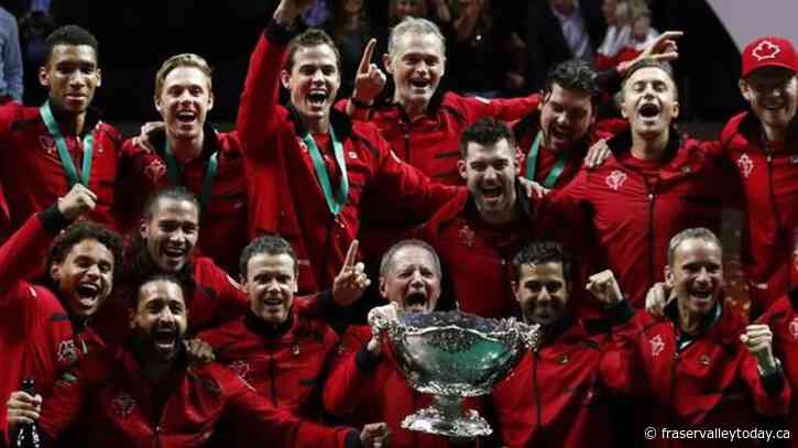 Tennis Canada to tour country with Davis Cup trophy after 2022 win