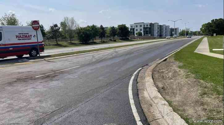 Reported fuel spill shuts down portion of Bluebonnet Boulevard