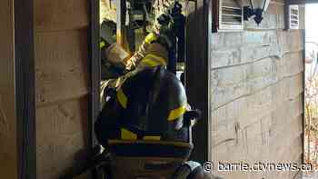 Lightning strike sparks house fire in Tiny Township