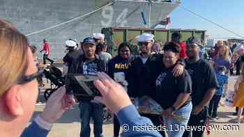 USS Nitze returns to Naval Station Norfolk after deployment