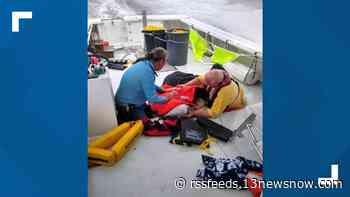 Coast Guard, police rescue 8 people from sinking yacht in Chesapeake Bay