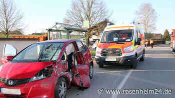 Schwerer Unfall auf der St2095: Vier Personen verletzt